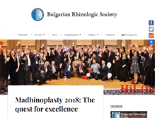 Tablet Screenshot of bulgarianrhinologicsociety.org